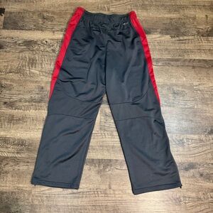 Nike Dri Fit Casual Gray and Red Joggers